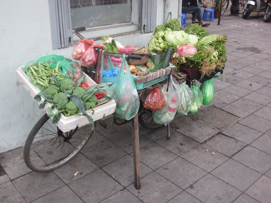 wow, was nicht alles auf ein Fahrrad passt