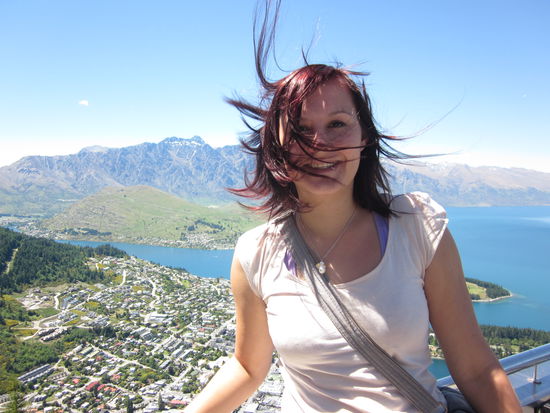 wie ihr seht ist es eeeetwas windig hier oben 