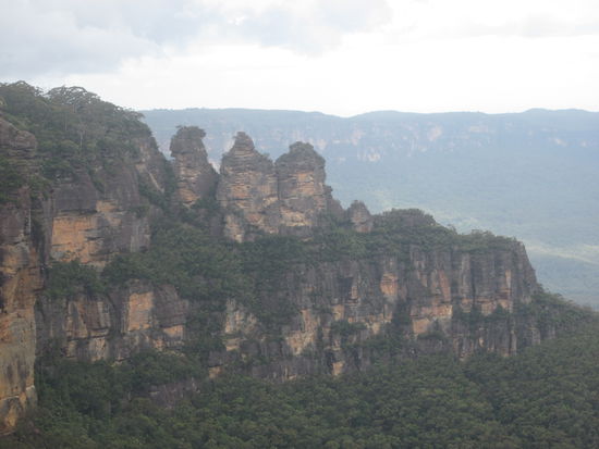 "three sisters" der eigentlich Grund um her zu kommen 