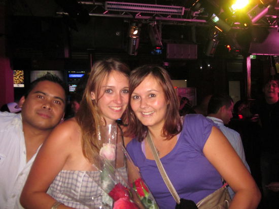 was der Typ will weiß ich nicht, aber das sind Jana und ich. haha