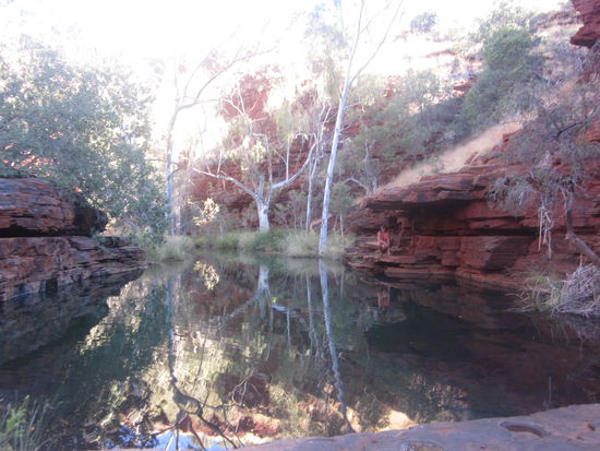 voll der schöne Spiegelsee und ein kleines Suchbild 