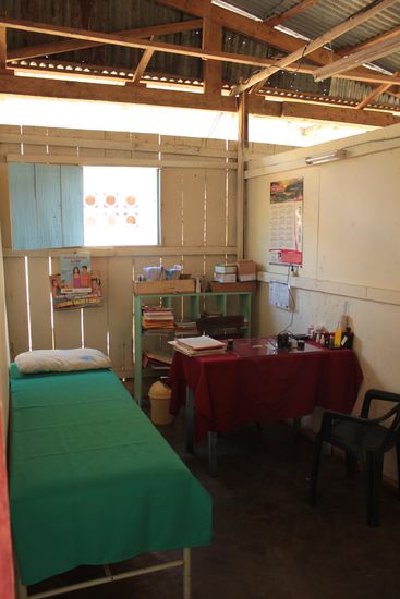 Untersuchungszimmer für Schwangere