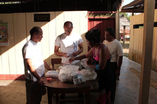 Übergabe der "Ware"