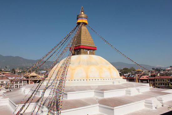 buddhistische Stupa in Bodnath