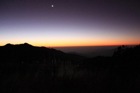 Sonnenaufgang auf Poon Hill