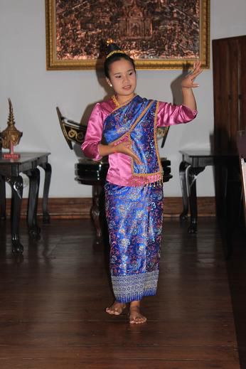 Laotische Tänzerin.