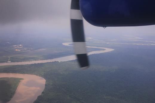Borneo aus der Luft
