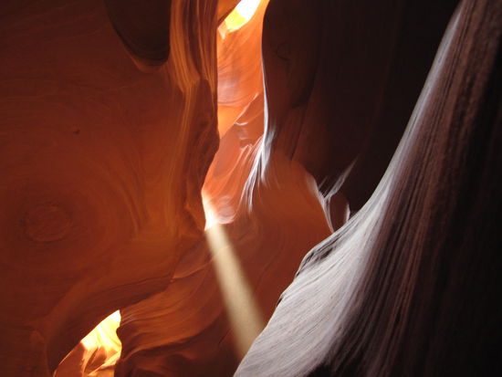 Beam im Antelope Canyon