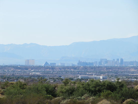 Las Vegas Strip aus der Ferne