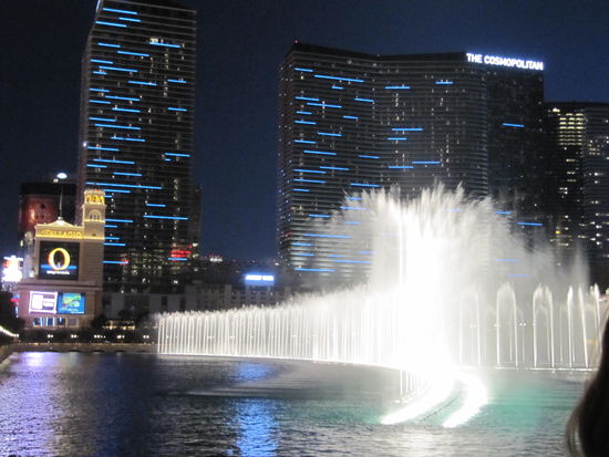 Wasserspiele vor dem Bellagio