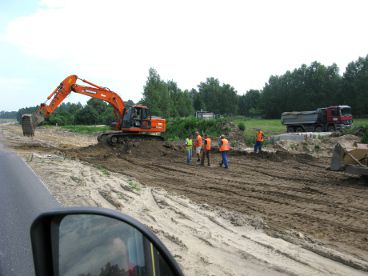 Selbst die kilometerlangen Baustellen entlang der Hauptstraßen ermöglichen ein zügiges Vorankommen.