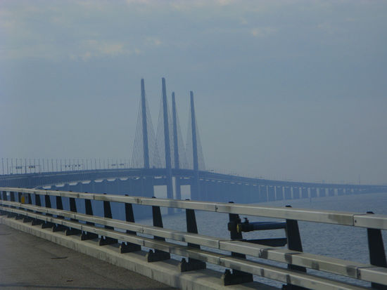 Verbindungsbrücke Schweden - Dänemark 
(ohne Grenzkontrolle)
