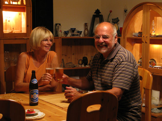 Glücklich und dankbar wieder im trauten Heim.