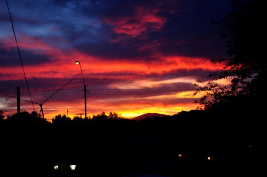 Sonnenuntergang am 27.12.11