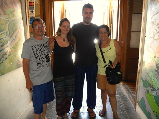 Ricardo, ich, Kevin und die Brasilianern