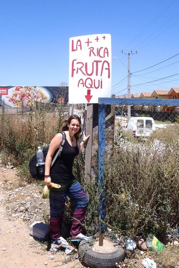 beim Warten entdeckt: al rica fruta 