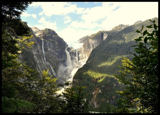 Ausblick vom Mirador auf den Gletscher