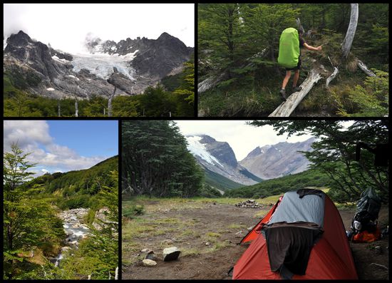 2. Tag: durch den Wald bis zu unserem Schlafplatz (Ñ)