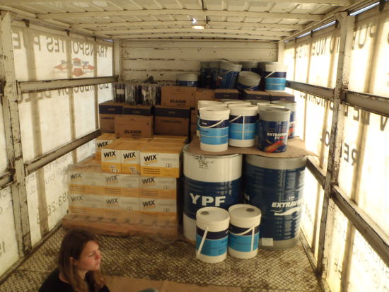 im "Kofferraum" eines Lastwagens auf dem Weg nach Puerto Natales