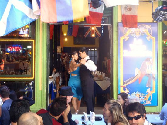 La Boca: Tangoshow in einem Restaurant