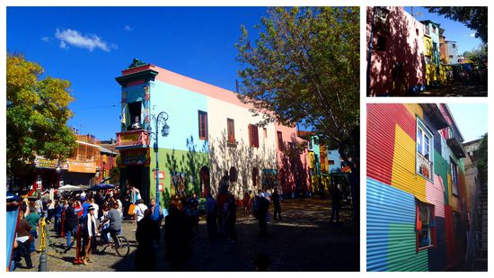 das Viertel "La Boca"