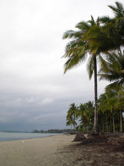 die rechte Strandseite
