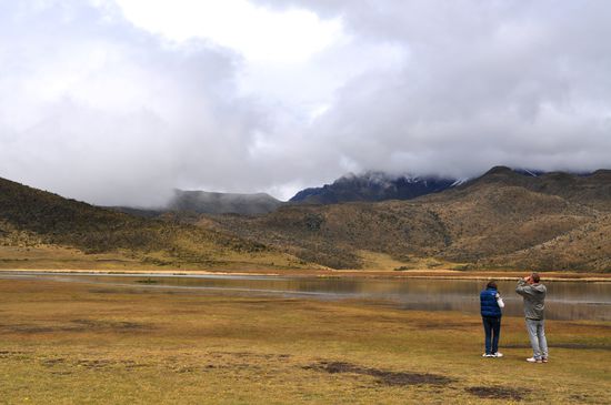 Vor der Laguna Limpiopungo