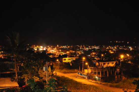 Aussicht von unserem Hotel aus