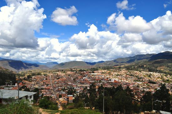 Aussicht auf Chachapoyas