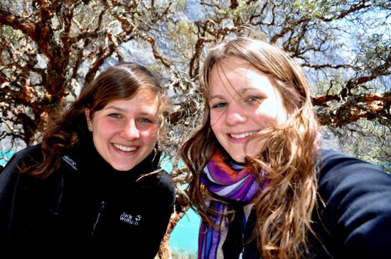 Noe und ich vor der Lagune