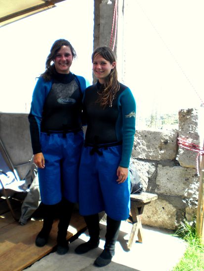 vor dem Riverrafting