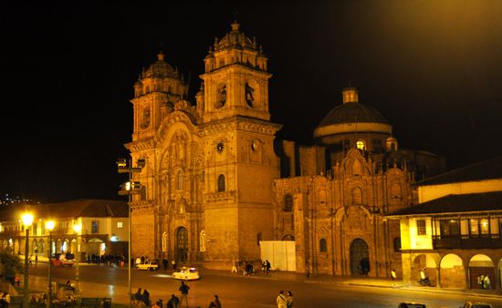 Kathedrale von Cusco by Night
