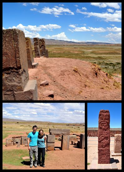 bei der Ruine Tiahuanaco