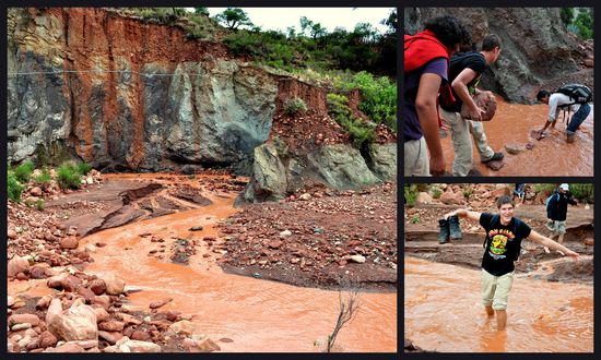 2. Tag, Überquerung des Flusses