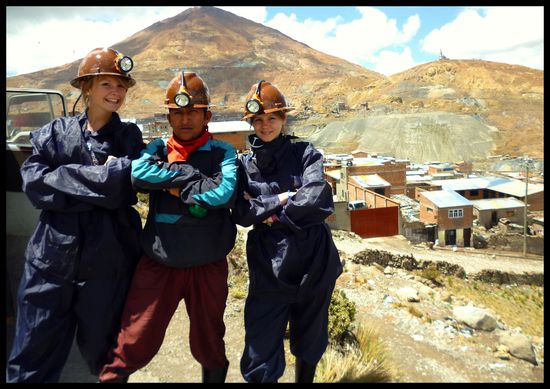 Caro, der Guide und ich vor dem Zerro