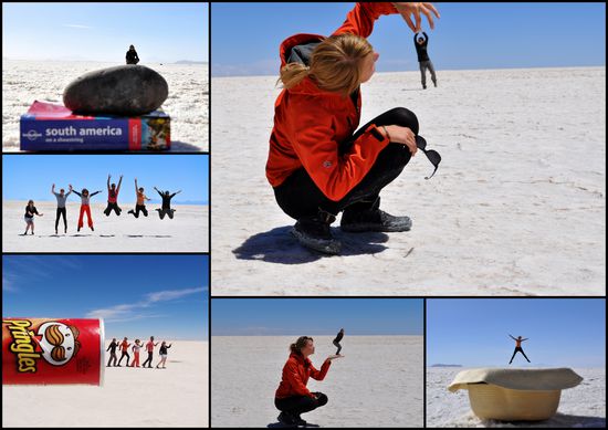 in der Salar de Uyuni