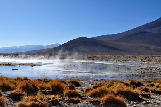 Lagune mit den Hot Springs