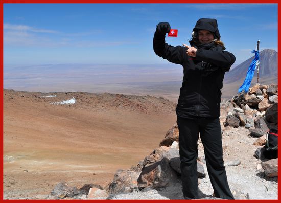 die Schweiz auf 5616m über Meer 