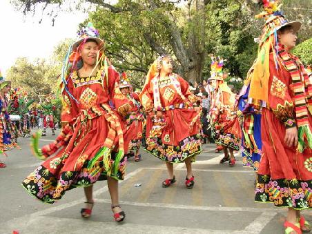 Fiesta Virgen de Guadelupe in Sucre