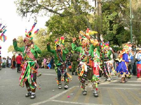 Fiesta Virgen de Guadelupe in Sucre