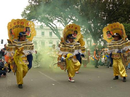 Fiesta Virgen de Guadelupe in Sucre