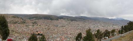 Blick auf La Paz