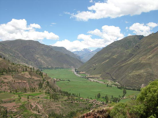 Blick in das Valle Sagrado (Heilige Tal)