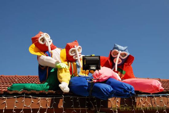 Marimondos, die Symbolfigur des Karnevals in Barranquilla