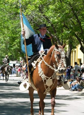Gauchoumzug in Madariaga
