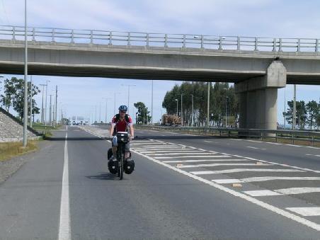 auf der Panamericana = Autobahn