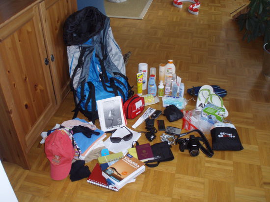 oh mann oh mann... nur das nötigste  und trotzdem schon voll