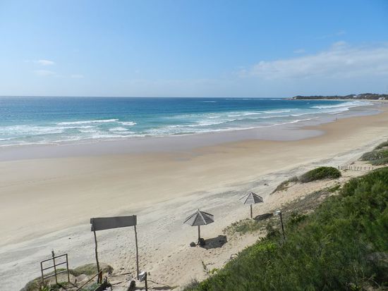 die Strände sind menschenleer