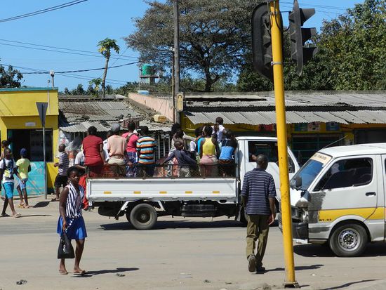 Alltag auf Maputo's Straßen