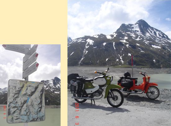 Dach der Tour 2032 m